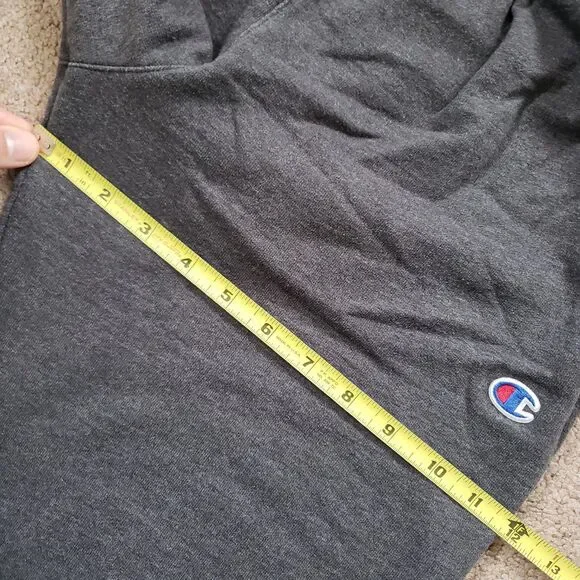 Lot Of 2 Champion Spellout Size Small Mens Black & Gray Jogger Sweatpants - Picture 7 of 13